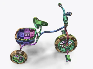 Bicicleta para ni&ntilde;os Modelo 3D
