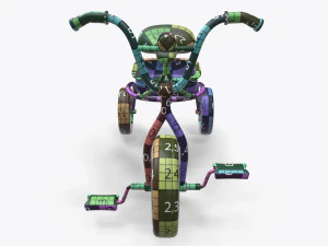 Bicicleta para ni&ntilde;os Modelo 3D