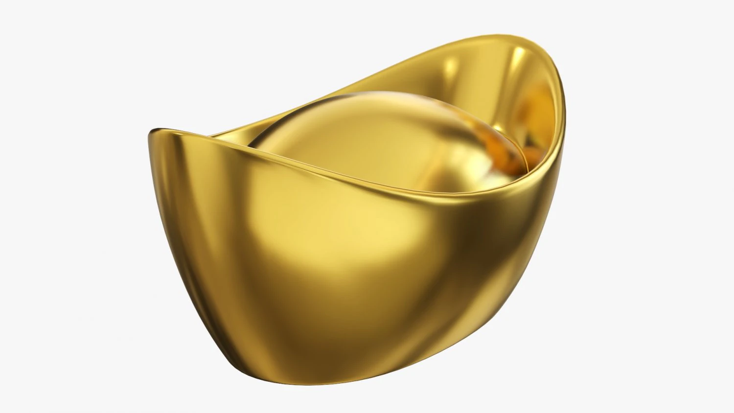 Chinese Gold 3D Model .c4d .max .obj .3ds .fbx .stl .blend 