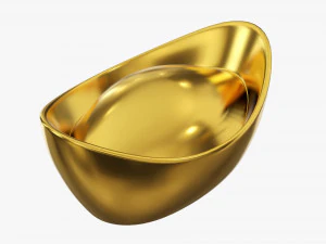 Chinese Gold 3D Model