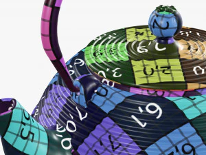 Teiera cinese Modello 3D