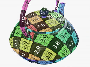 Teiera cinese Modello 3D