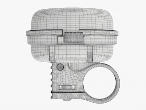 Classic Bike Bell Modello 3D