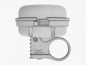 Classic Bike Bell 3D Model