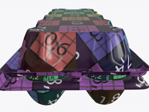 Egg Plastic Package 10 Eggs V1 Modelo 3D