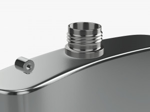 Flask Liquor Stainless Steel 05 Modelo 3D