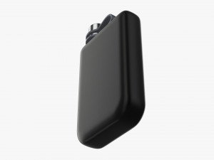 Flask Liquor Stainless Steel 08 3D Model
