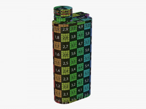 Flask Liquor Stainless Steel Leather Wrap 03 Modelo 3D