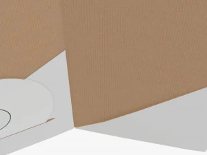 Folder Dvd Disc Presentation 3D Model
