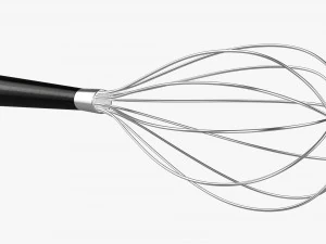 Kitchen Whisk 3D Model
