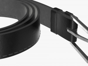 Leather Belt Modelo 3D