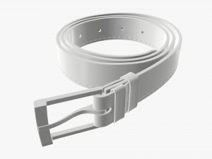 Leather Belt Modelo 3D