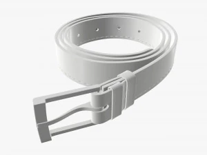 Cintura in pelle Modello 3D