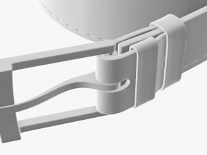 Leather Belt Modelo 3D