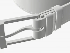Cintura in pelle Modello 3D
