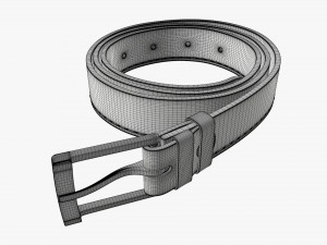Leather Belt Modelo 3D