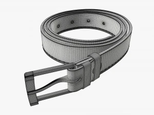 Cintura in pelle Modello 3D