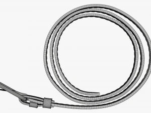 Cintura in pelle Modello 3D