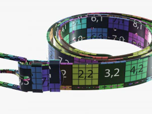 Cintura in pelle Modello 3D