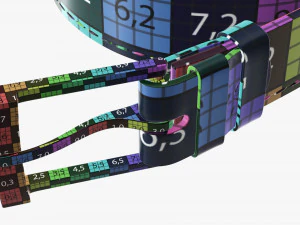 Cintura in pelle Modello 3D