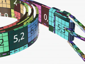 Cintura in pelle Modello 3D