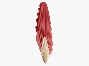 Open Hand Fan 3D Model