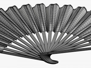 Open Hand Fan 3D 模型