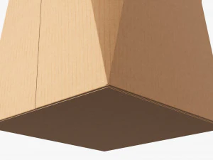 Packaging Box With Beveled Corners 01 3D Model