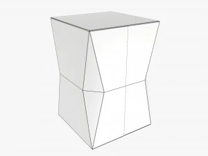 Packaging Box With Beveled Corners 01 3D Model