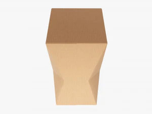 Packaging Box With Beveled Corners 02 3D Model