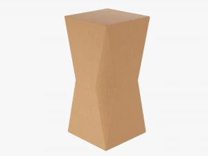 Packaging Box With Beveled Corners 02 3D Model
