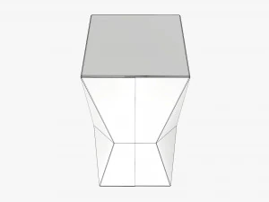 Packaging Box With Beveled Corners 02 3D Model