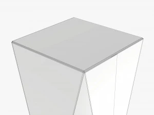 Packaging Box With Beveled Corners 02 3D Model