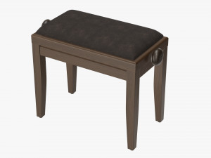 Piano Chair Model 3D
