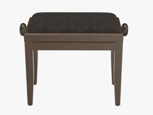 Piano Chair 3D Model