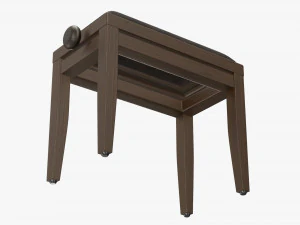 Piano Chair 3D Model