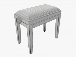 Piano Chair 3D Model