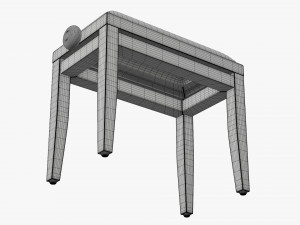 Piano Chair Model 3D