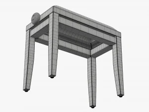 Piano Chair 3D Model