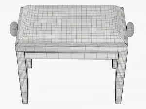 Piano Chair 3D Model