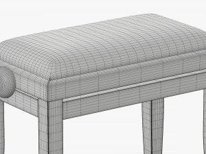 Piano Chair 3D Model