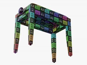 Piano Chair 3D Model