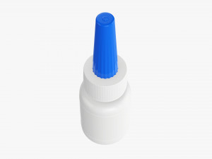Plastic Bottle For Glue Modelo 3D