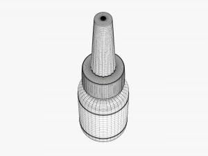 Plastic Bottle For Glue 3D Model