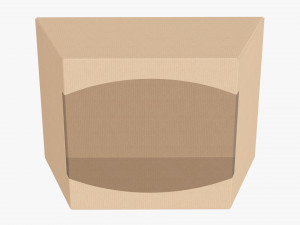 Retail Cardboard Display Box 01 Modelo 3D