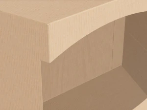 Retail Cardboard Display Box 01 3D Model