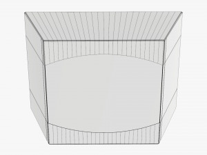 Retail Cardboard Display Box 01 Model 3D