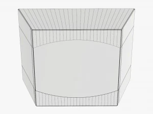 Retail Cardboard Display Box 01 3D Model