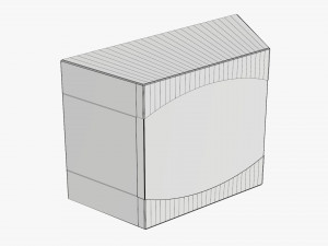 Retail Cardboard Display Box 01 Model 3D