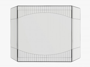 Retail Cardboard Display Box 01 Model 3D